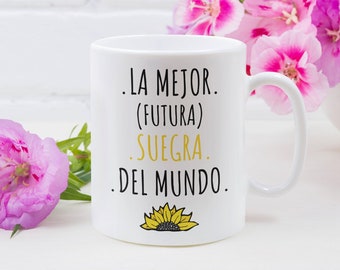 Regalo Suegra - Taza de Café Suegra - Regalo para Suegra - Taza Suegra - Regalos para Suegra - Regalo para Suegra - La Mejor Suegra del Mundo Taza