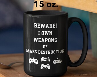 Gaming Mug Personalized Mug for Boyfriend Gift 11 or 15 oz.