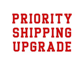 Priority shipping upgrade