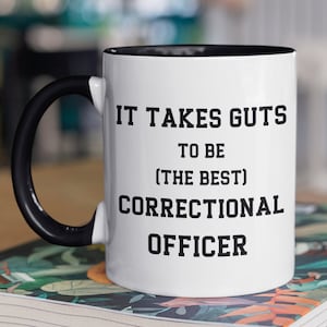 Corrections Officer Mug Personalized Gift 11 or 15 oz.