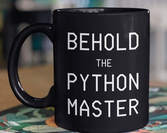 Python Code Mug - Programmer Mug - Coder Gift 11 or 15 oz.