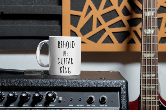 Funny Guitar Design For Men Women Guitarist Guitar Player Coffee Mug | DE