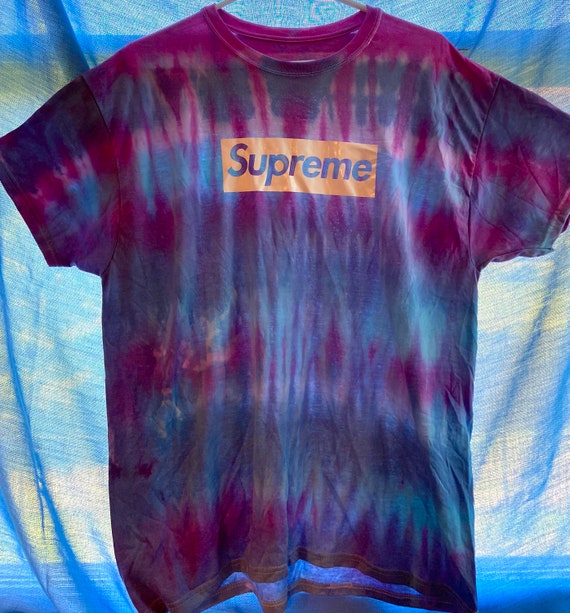 supreme tie dye shirt