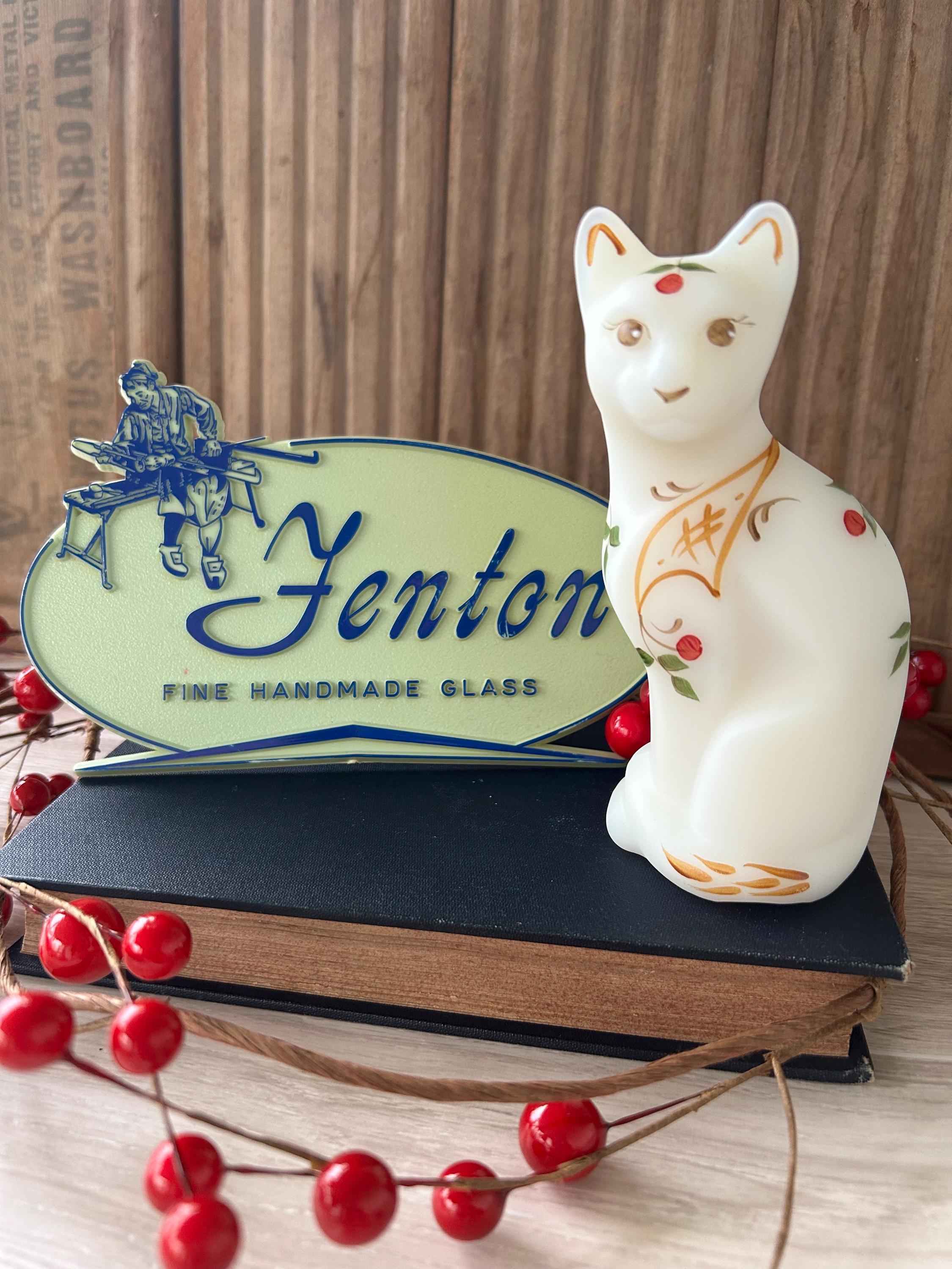 Fenton Art Cat - Etsy Fenton Art Cat - Etsy