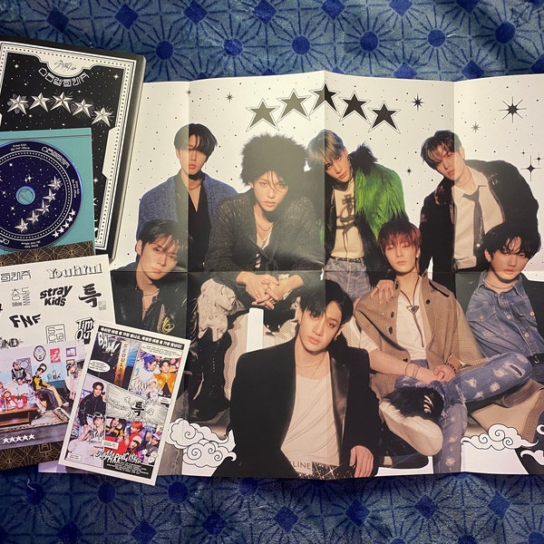 Official Stray Kids 5-Star Albums (UNSEALED)