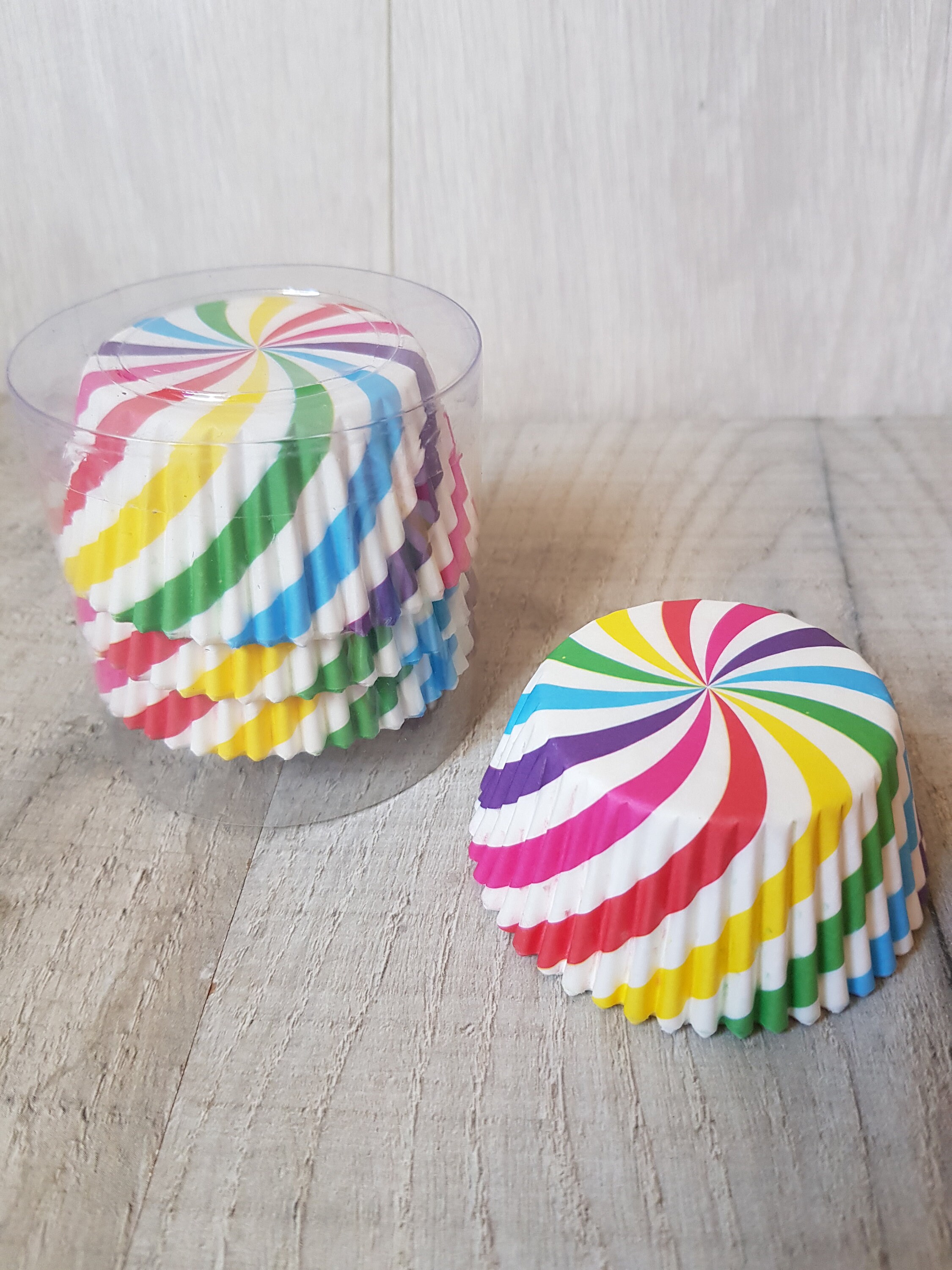 100pcs Multicolor Disposable Paper Cupcake Cases set Etsy