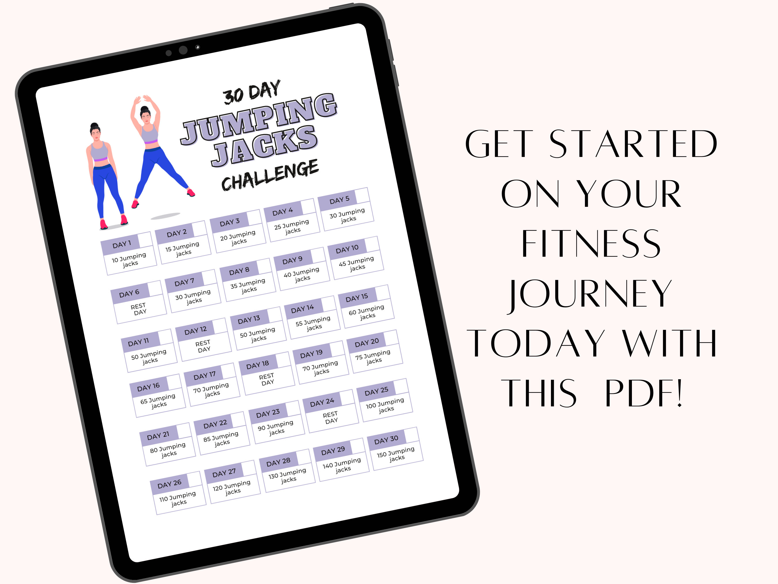 Your 30-day jumping jack challenge