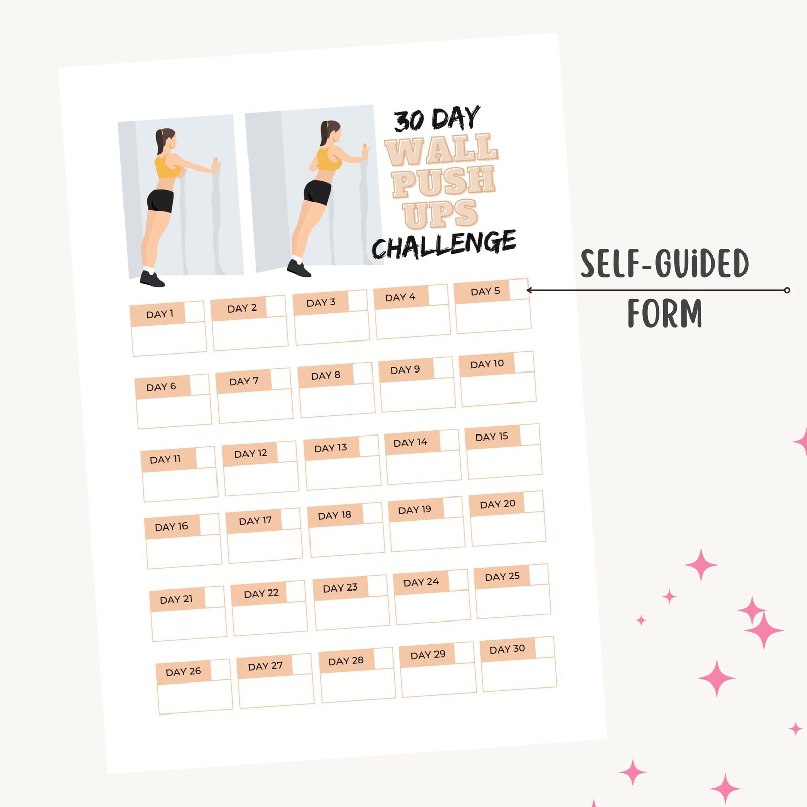 Build Upper Body Strength With a 30-day Wall Push-up Challenge ...