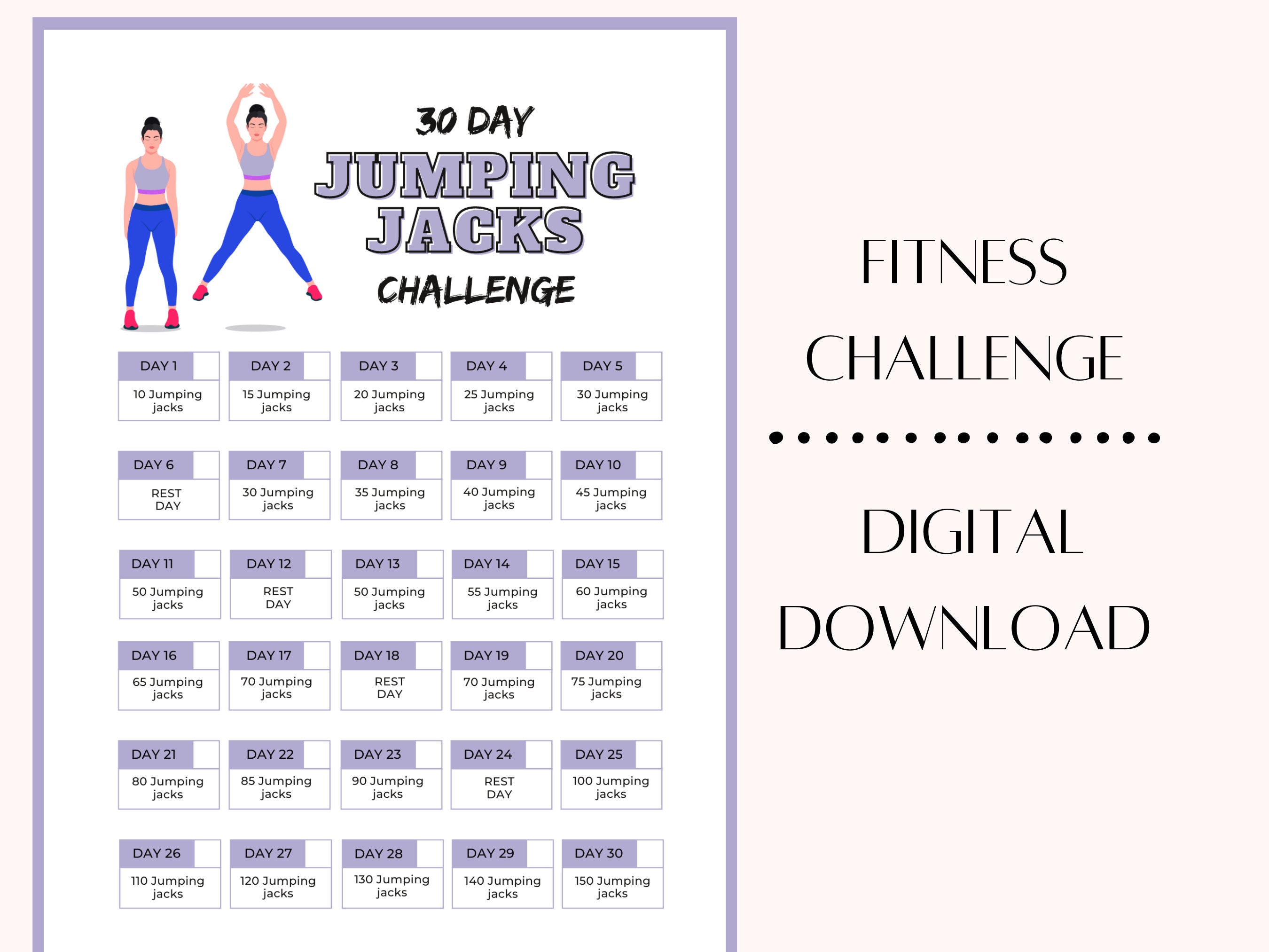 Fitness Challenges – Jumping Jacks - The Monday Campaigns