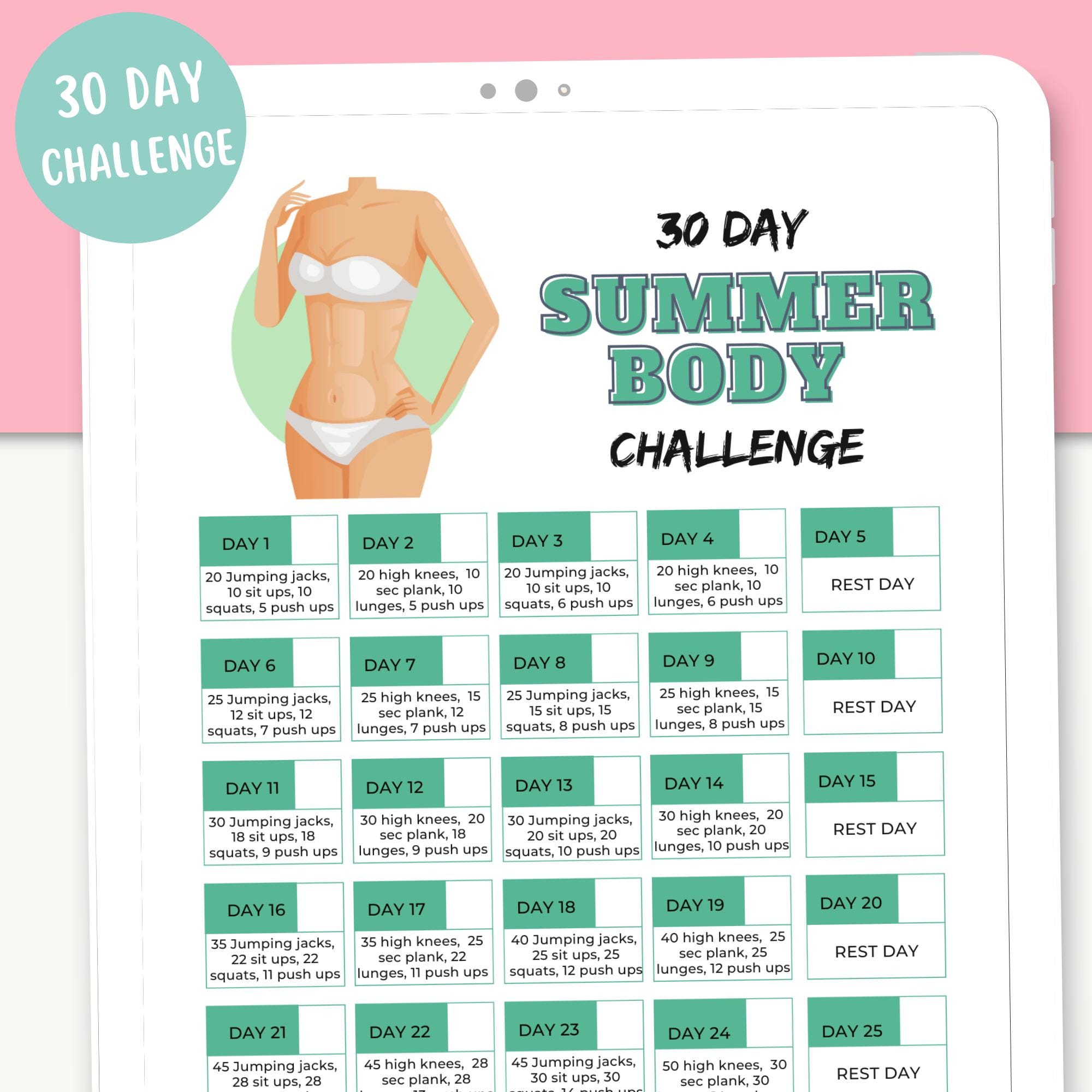 Madfit 30 day summer body challenge new arrivals