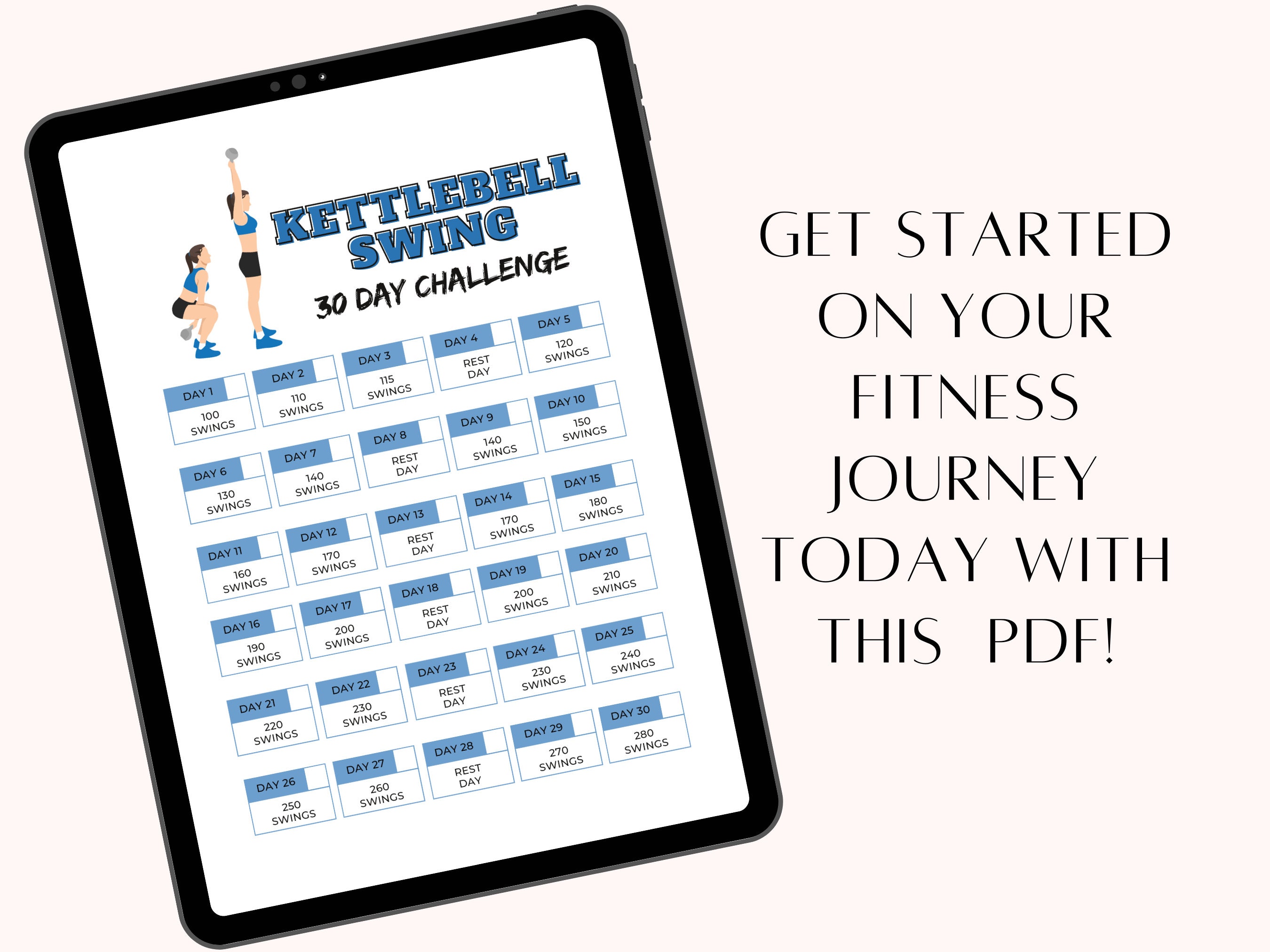 Kettlebell swing 30 day challenge sale