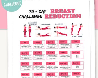 30 Day Breast Reduction Challenge PDF Tone and Reduce Your Chest