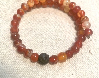 Diffuser armband met lavasteen voor uw essentiële oliën