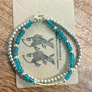 Boho TX Ocean beaded bracelet set