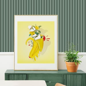 The Wild Banana (Print. Poster. Wall Art)