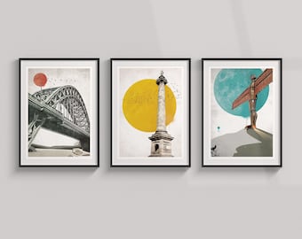 The Old Toon • Newcastle upon Tyne Print Set