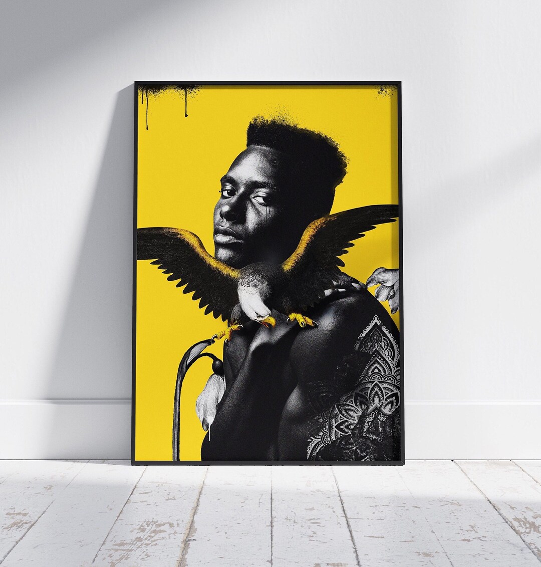 FLOW Portrait Art Print Etsy