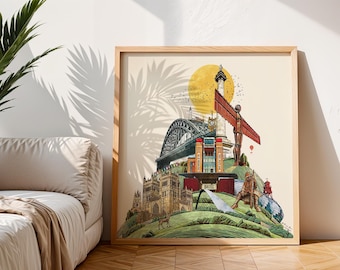 Rise of the North • Newcastle upon Tyne Wall Art