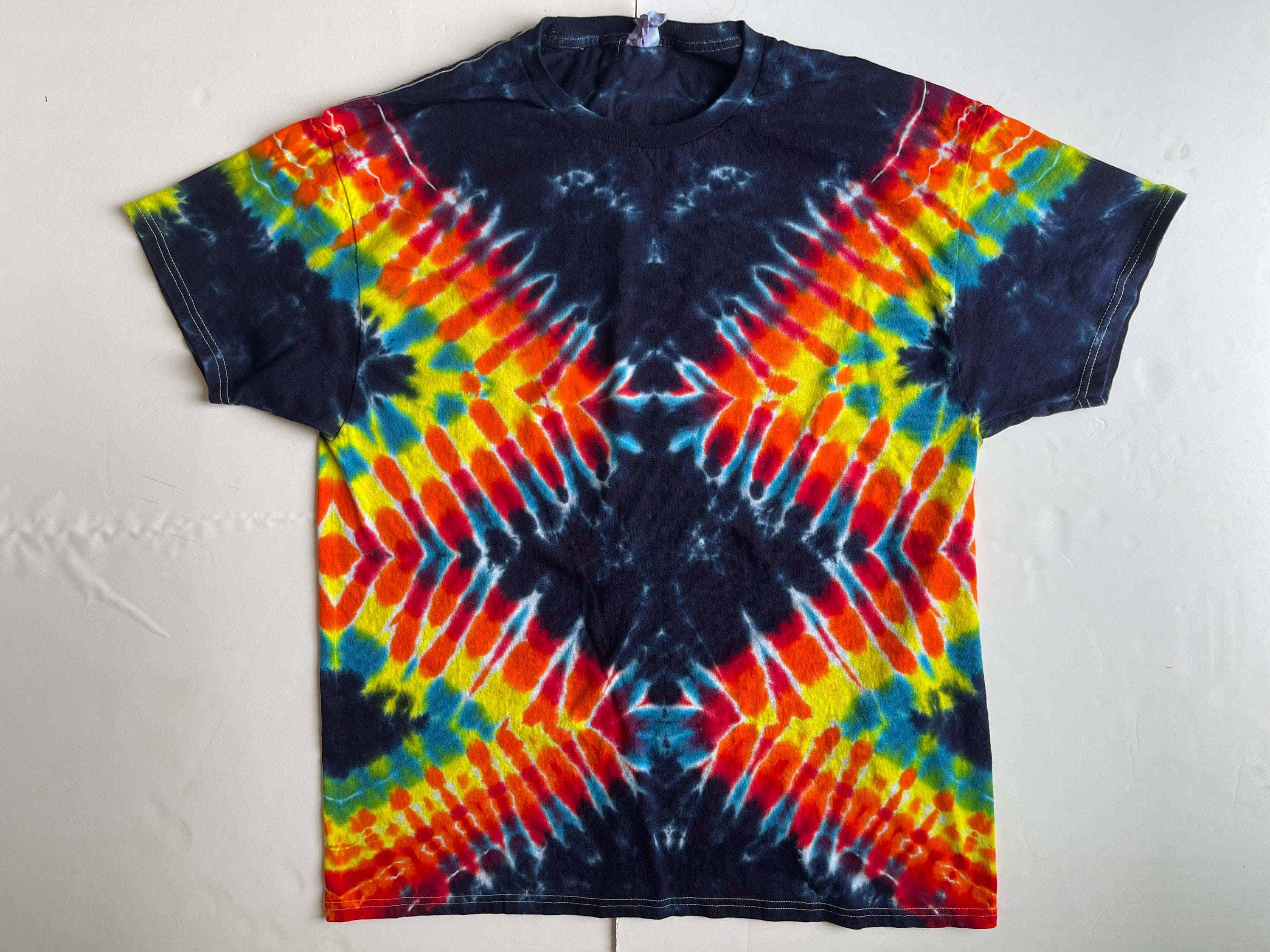 Rainbow Zig Zag Tie Dye Etsy