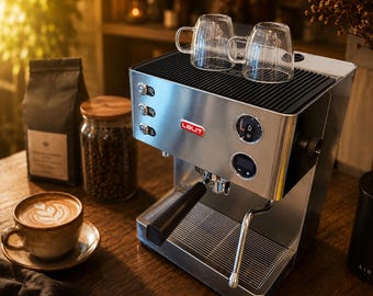 Vintage Vesuviana Cappuccino Espresso Electric Coffee Maker With