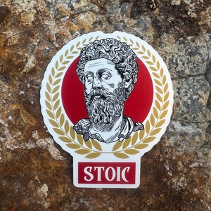 Marcus Aurelius sticker Stoic Stoicism