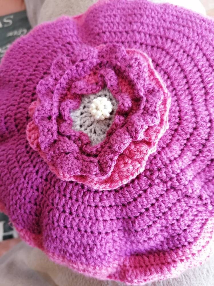 Coussin Crochet