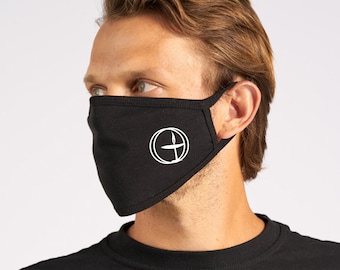 UU Flaming Chalice Face Mask: Reusable 3 Ply Cotton