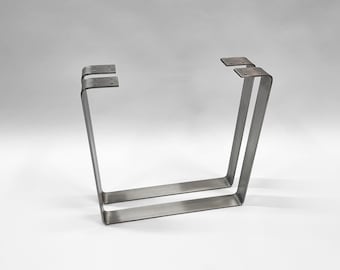 Juego de 2 patas de mesa de acero inoxidable | CT16