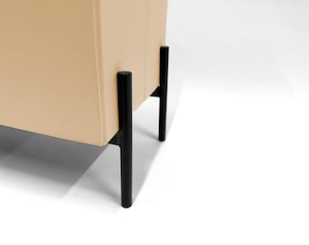 Juego de 4 patas para muebles - Patines para cómoda - Hechos a mano | CL02