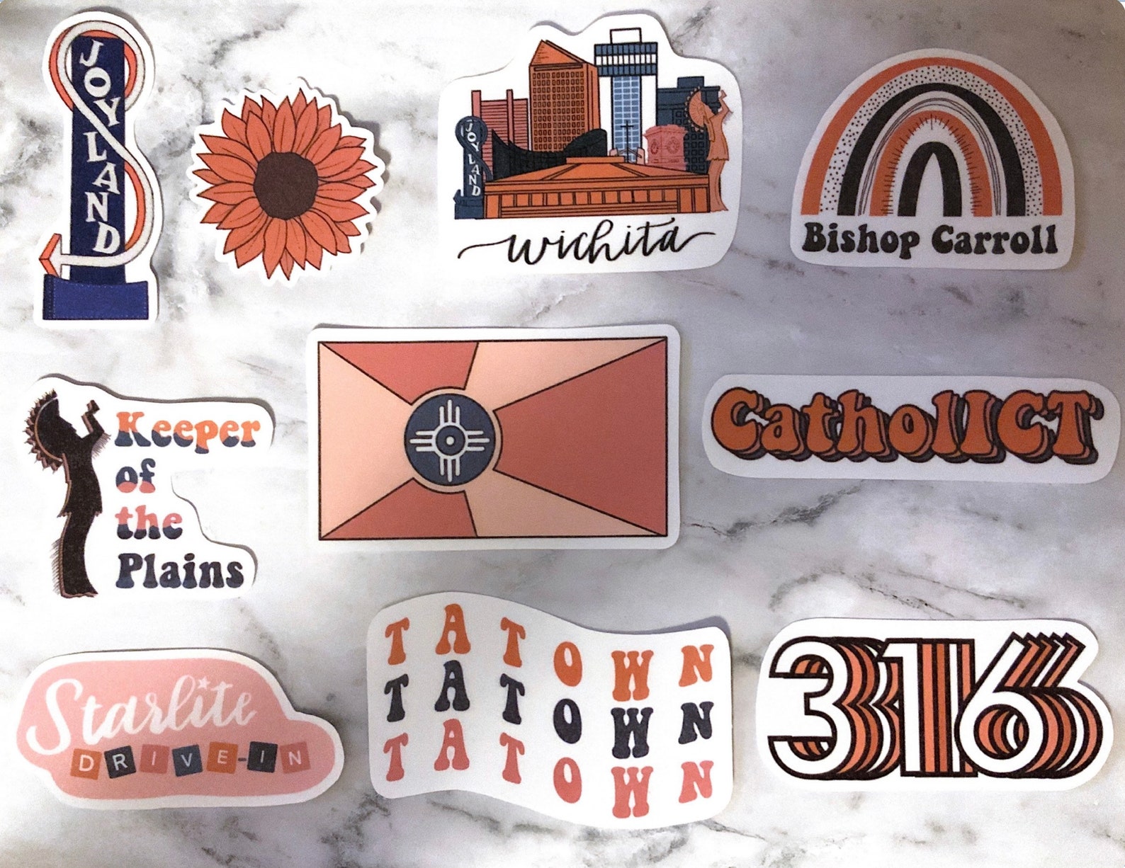 Wichita Sticker Series Etsy