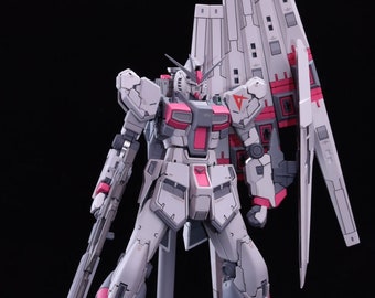 バンダイ MG 1/100 「νガンダム Ver.Ka」 塗装済み - Etsy 日本