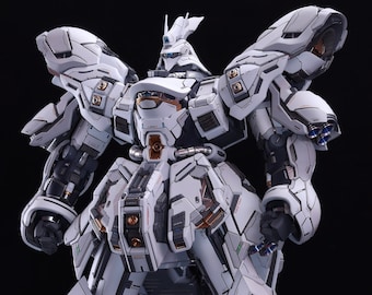 BANDAI MG Great White Shark Sazabi（YJL x AnchoreT Conversion Kit）Painted & Built