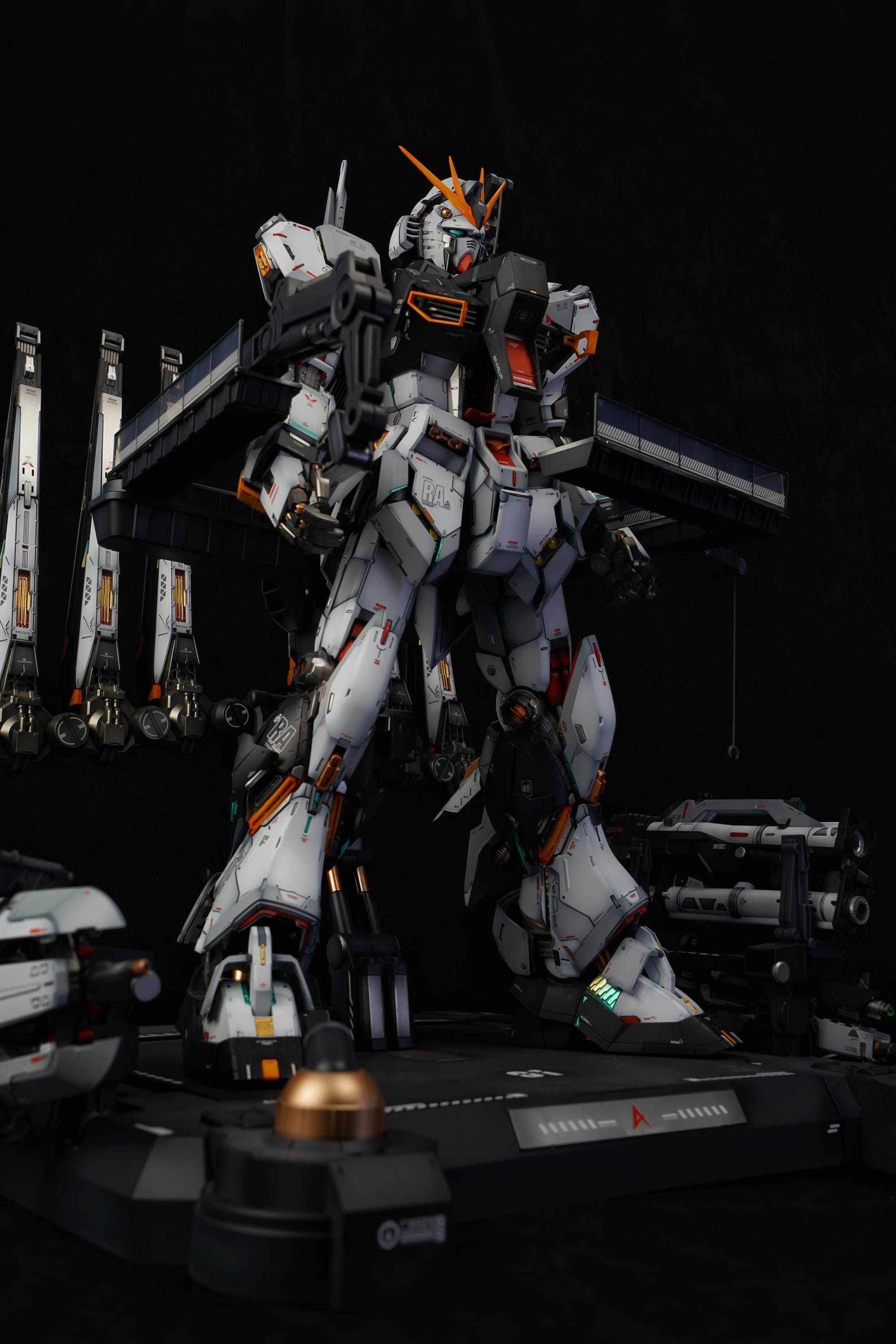 Metal Structure 1/60 RX-93 Nu Gundam Painted & Built - Etsy