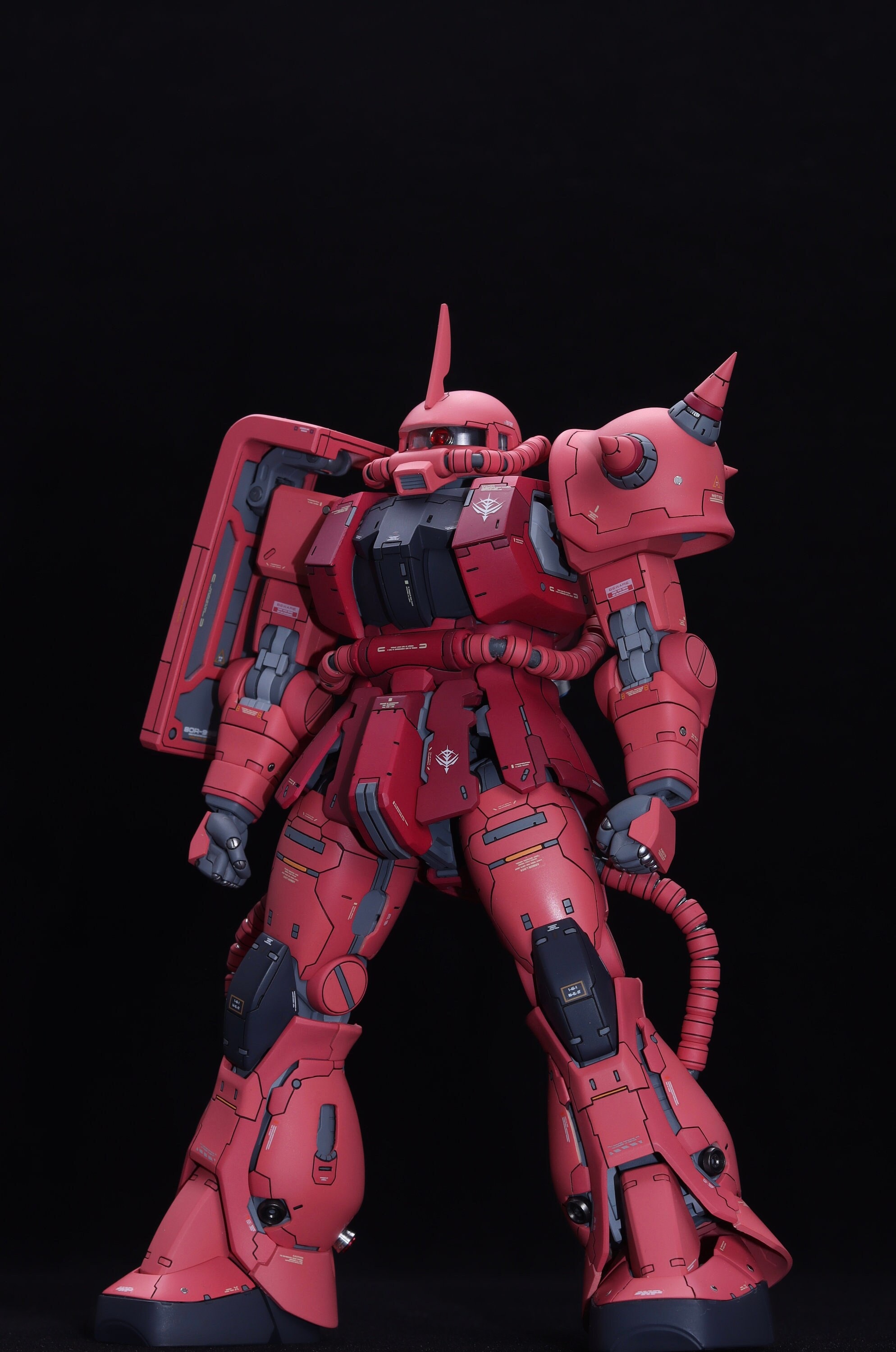 BANDAI MG Char's Zaku Ll [yujiao Land Conversion Kit] Painted