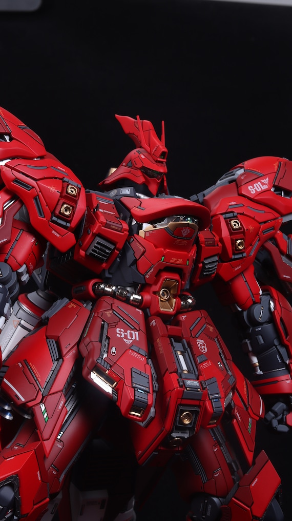 BANDAI MG Sazabi（yjl X Anchoret Conversion Kit）painted & Built