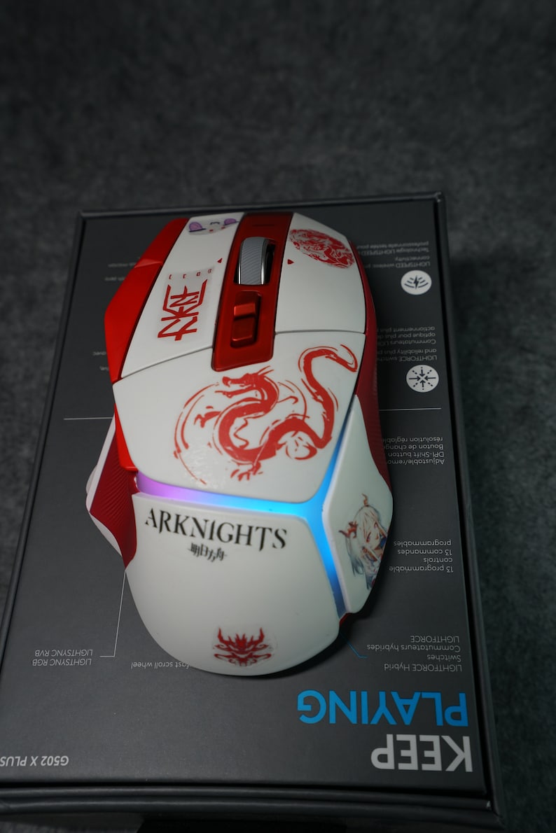 Custom Design & Painted Logitech G502, G502X HERO Gaming Mouse with Rgb Lighting - Custom Painted Service image 9