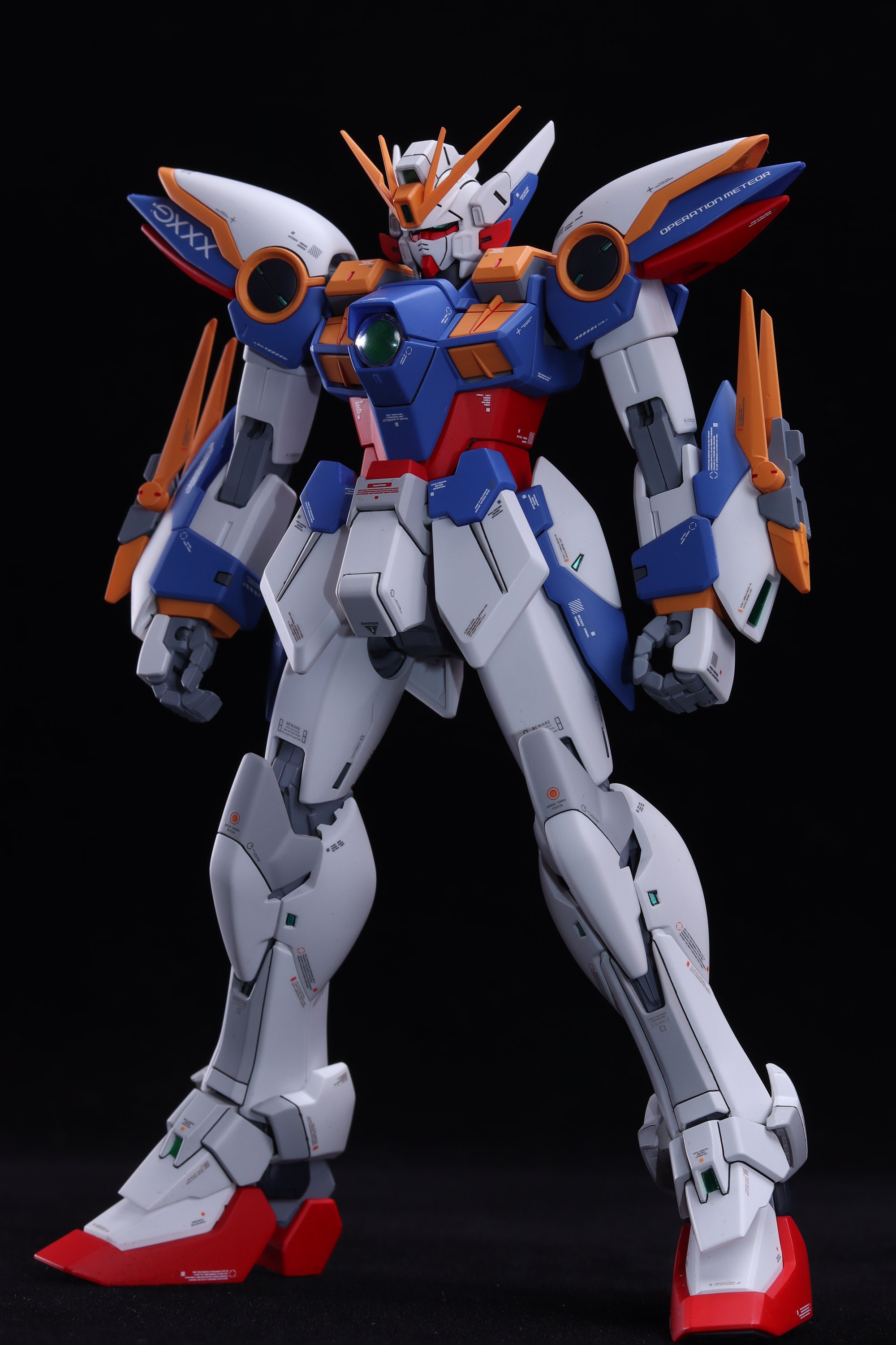 Bandai 1/100 MG Wing Gundam Xxxg-01wo VER. EW Painted & Built - Etsy