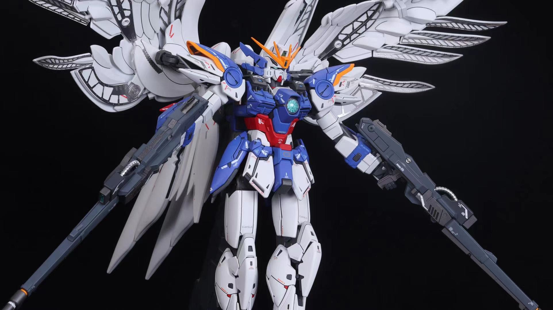 バンダイ 1/100 MG ウイングガンダムゼロ EW Ver.Ka LED搭載