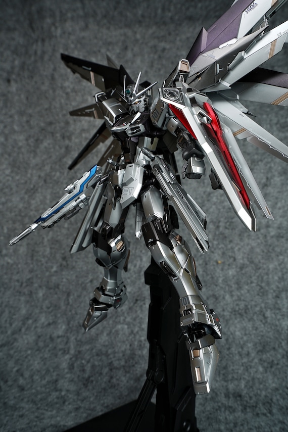 MG 1/100  フリーダムガンダム Ver.2.0+改造用鉄フレーム MG 1/100 フリーダムガンダム Ver.2.0[カスタマイズシルバー