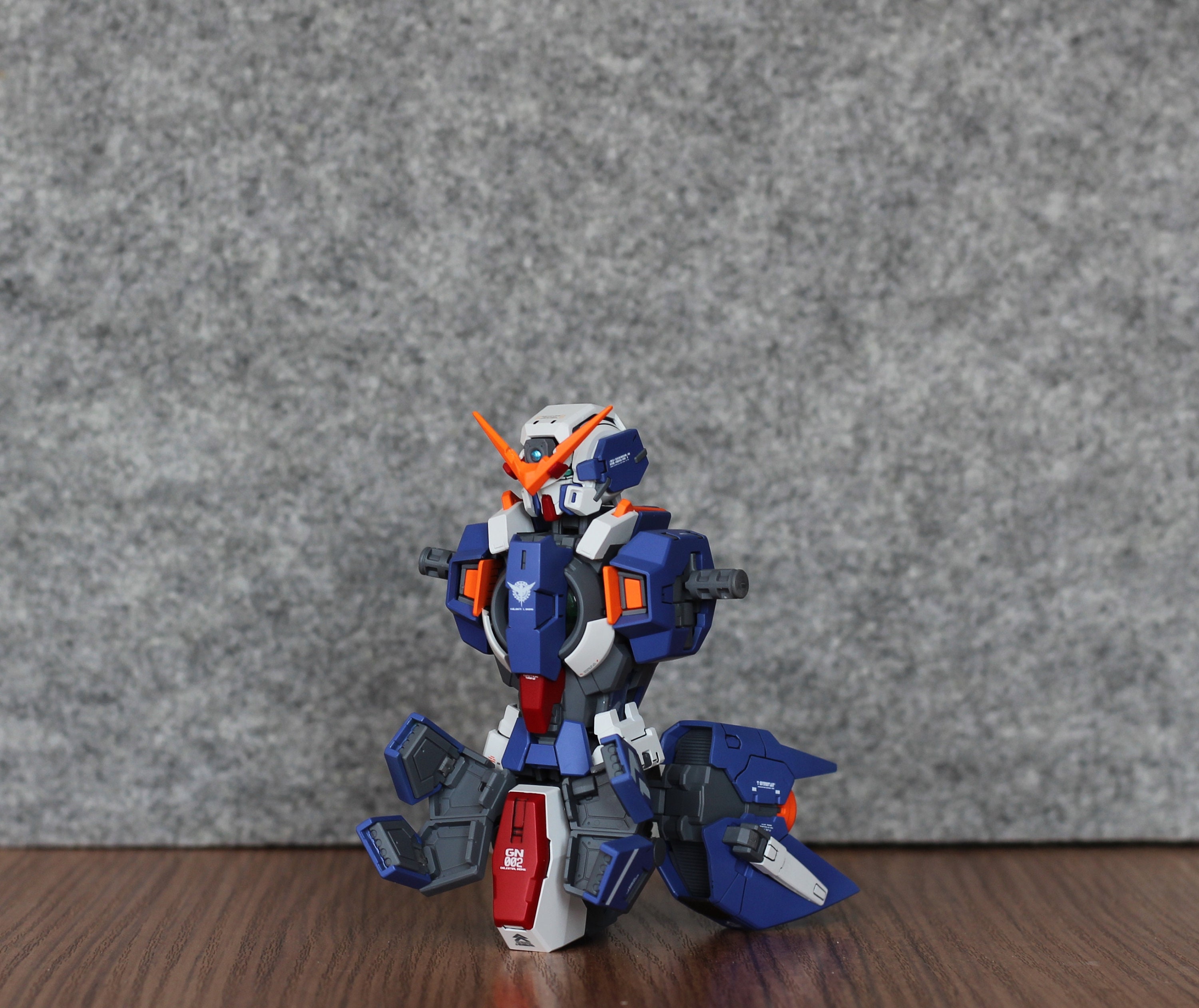 BANDAI MG 1/100 Wing Gundam Proto Zero construit et peint au Japon
