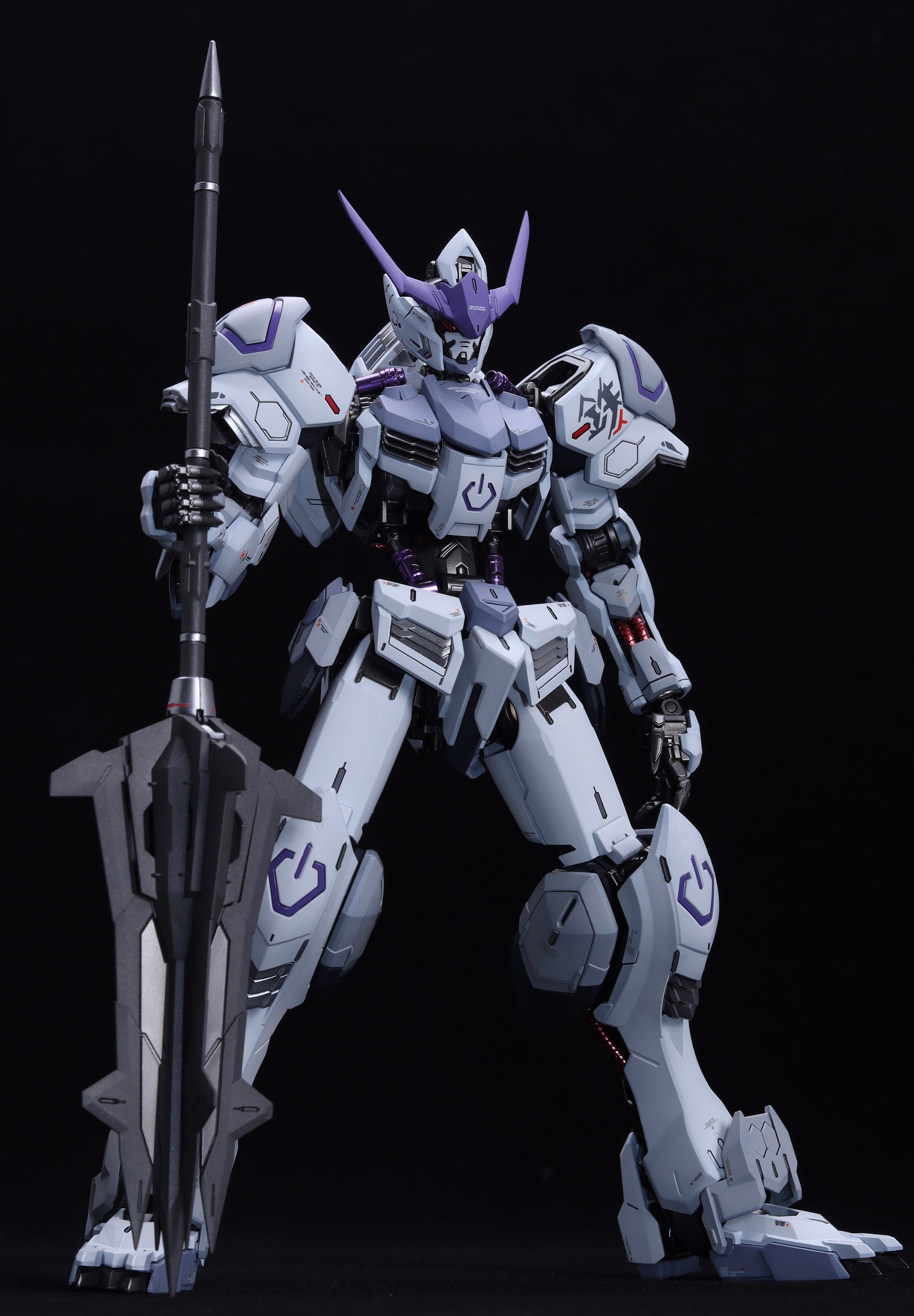 BANDAI MG 1/100 Barbatos Gundam Painted & Built - Etsy