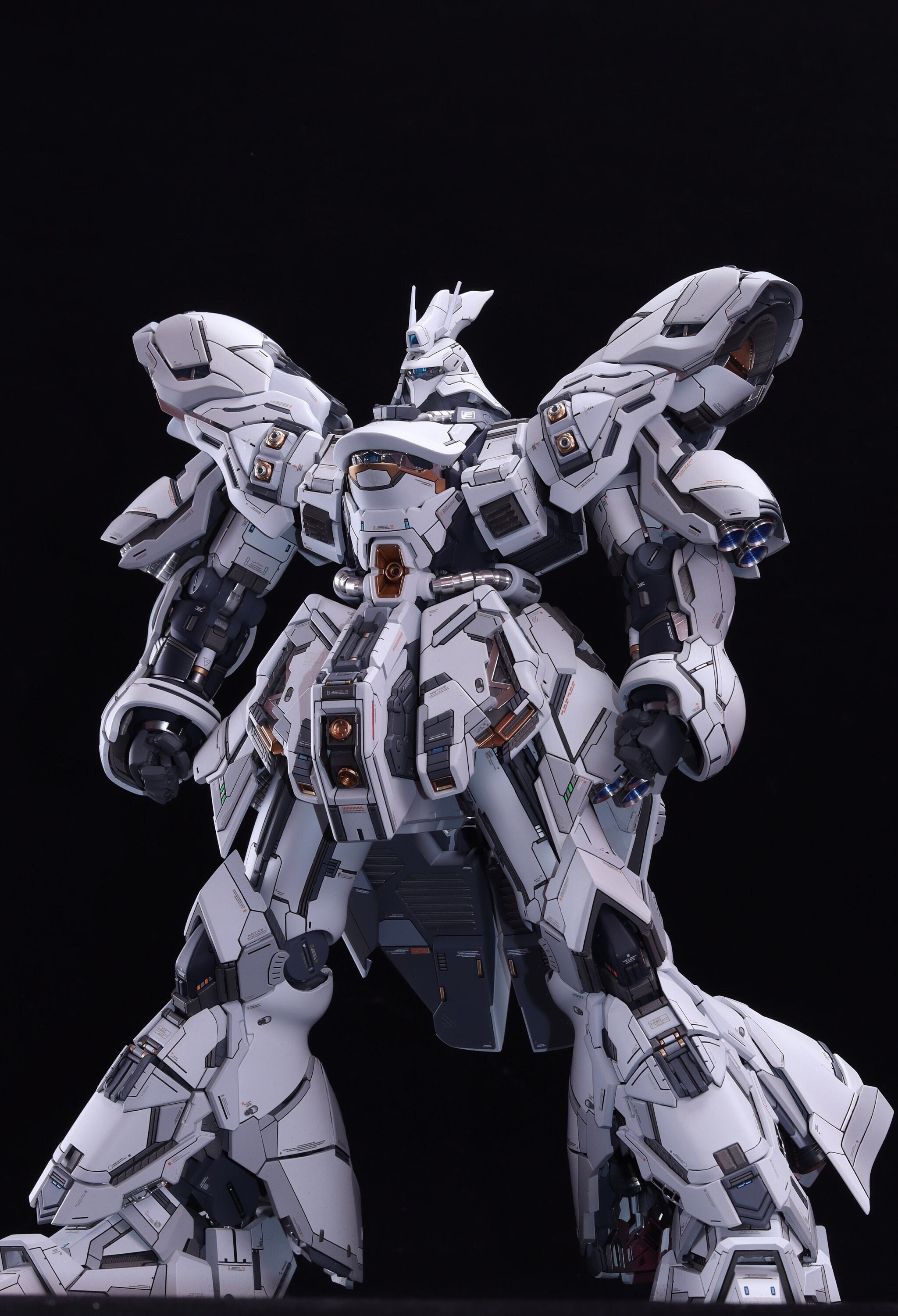 BANDAI MG Great White Shark Sazabi（yjl X Anchoret Conversion Kit