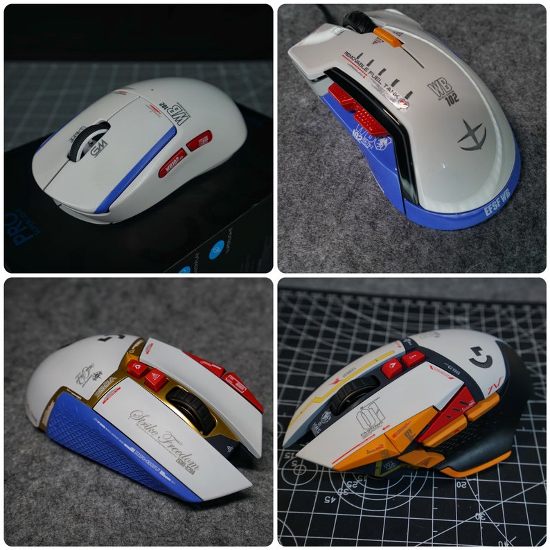 Custom Design & Painted Logitech G502, G502X HERO Gaming Mouse with Rgb Lighting - Custom Painted Service image 3