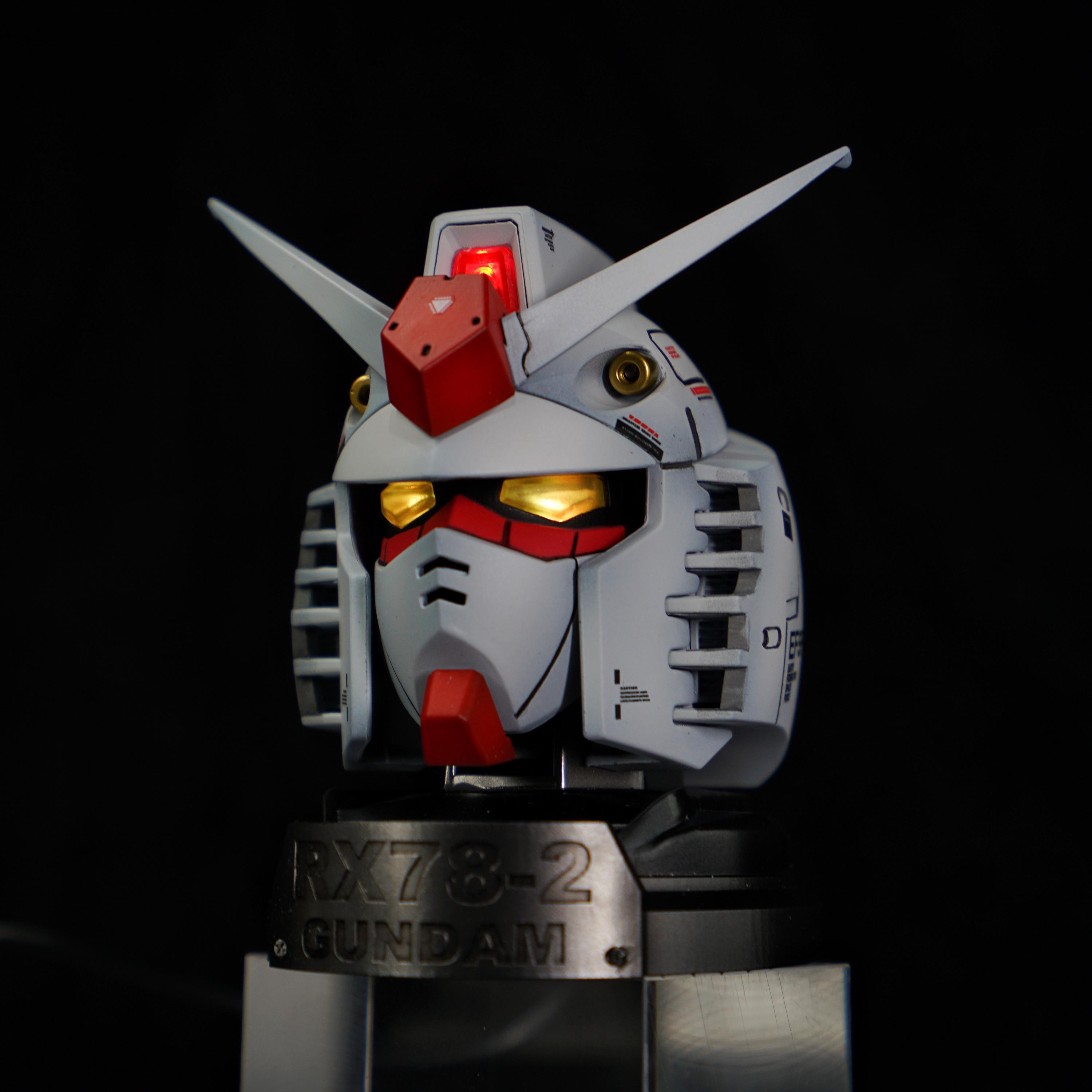 ガンダム Rx-78 アクションヘルメット ギア LED発光 470×490×340