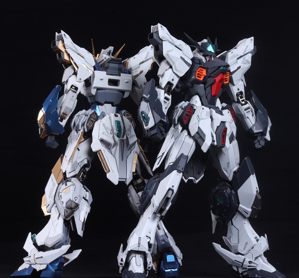 Zero Gravity 1/100 Judge Mecha Gundam Painted & Built Etsy