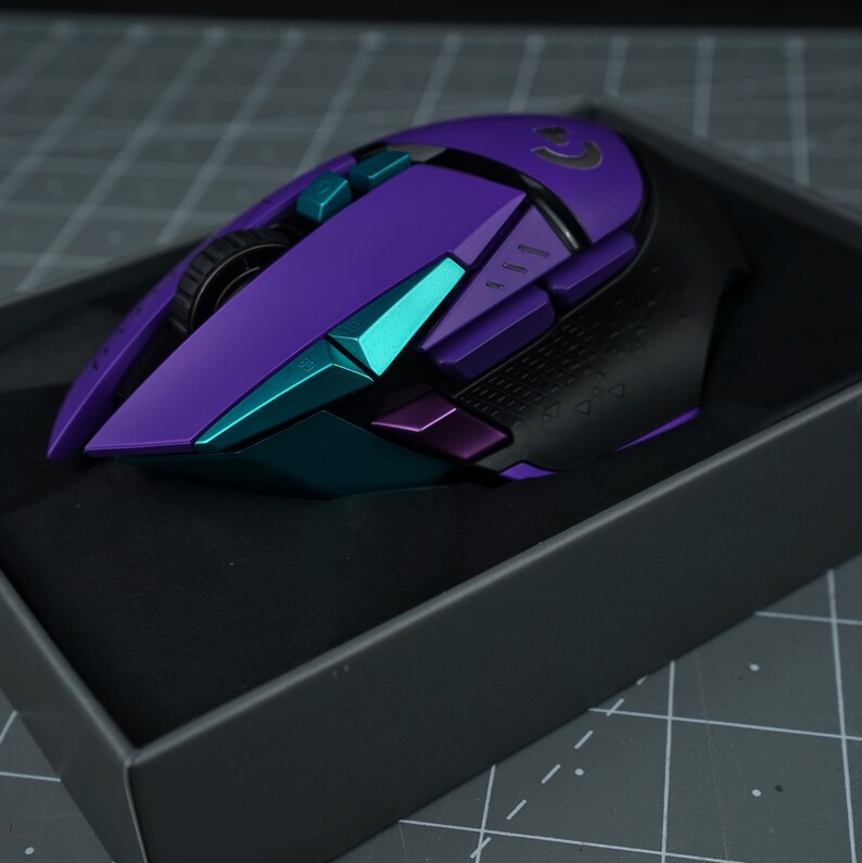 Custom Design & Painted Logitech G502 G502X HERO Gaming Mouse Etsy UK