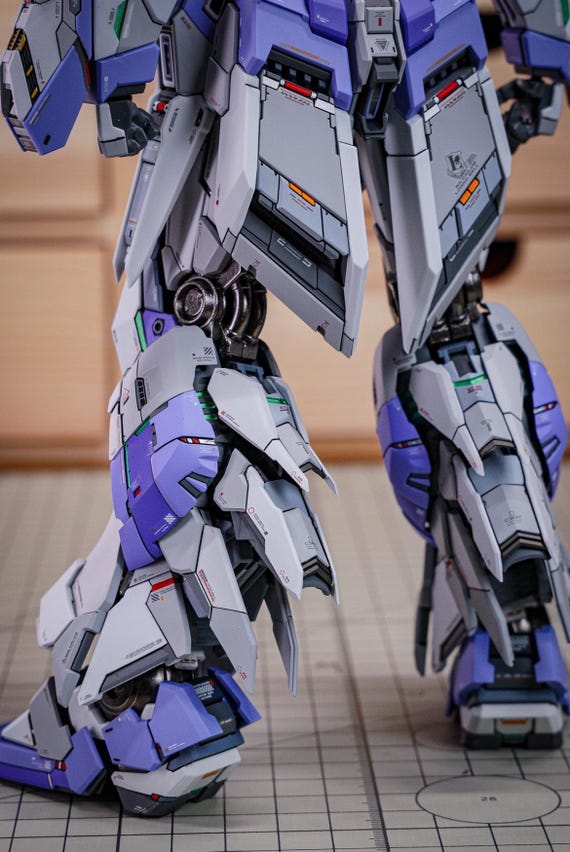 V-tiger Hi-ν Gundam Ver.yjl 1/100 MG Hi-v Painted & Built - Etsy