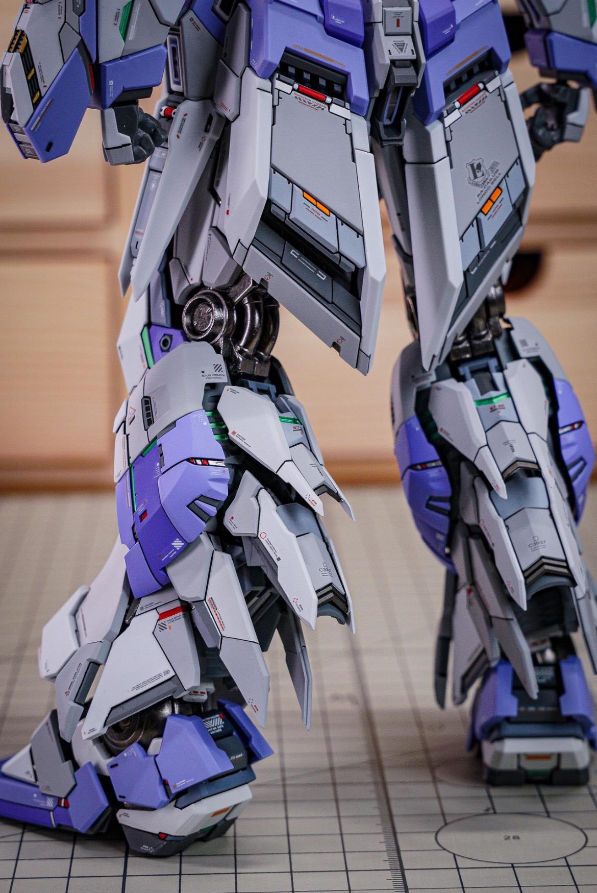V-tiger Hi-ν Gundam Ver.yjl 1/100 MG Hi-v Painted & Built - Etsy