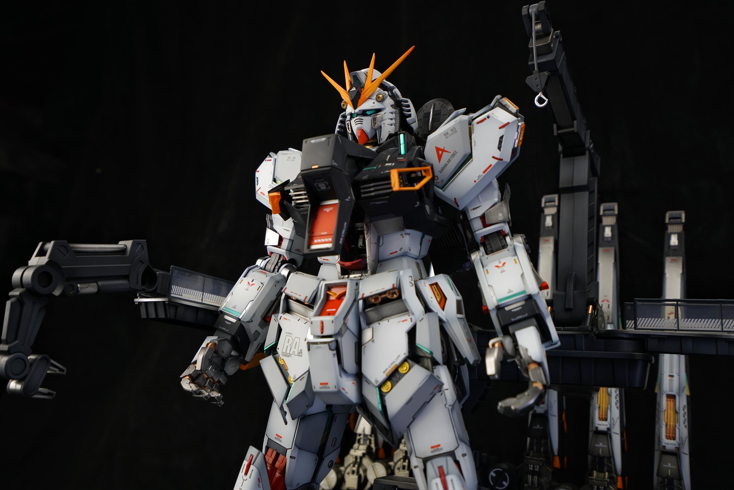 Metal Structure 1/60 RX-93 Nu Gundam Painted & Built - Etsy