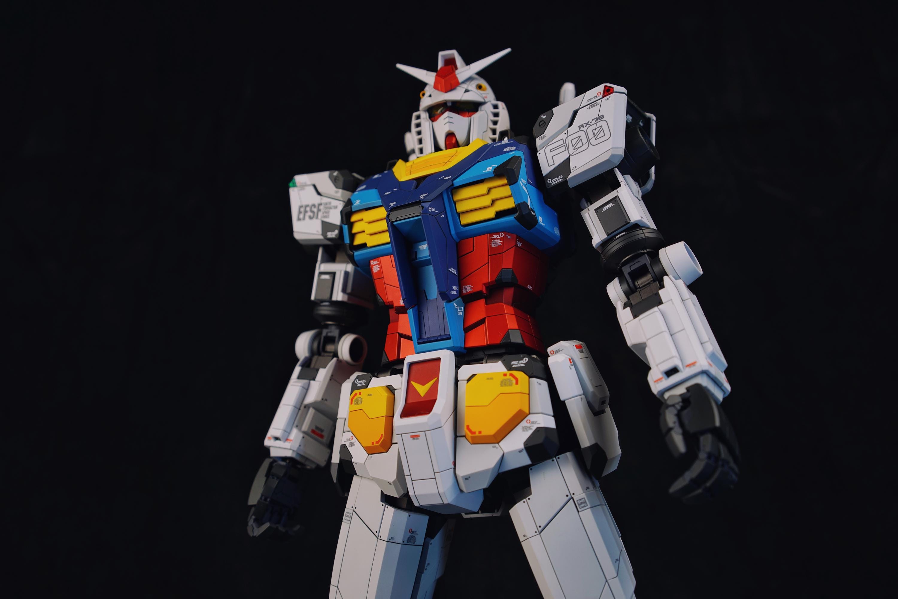 Gundam Factory Yokohama 1:48 RX-78F00 Gundam Painted & Built